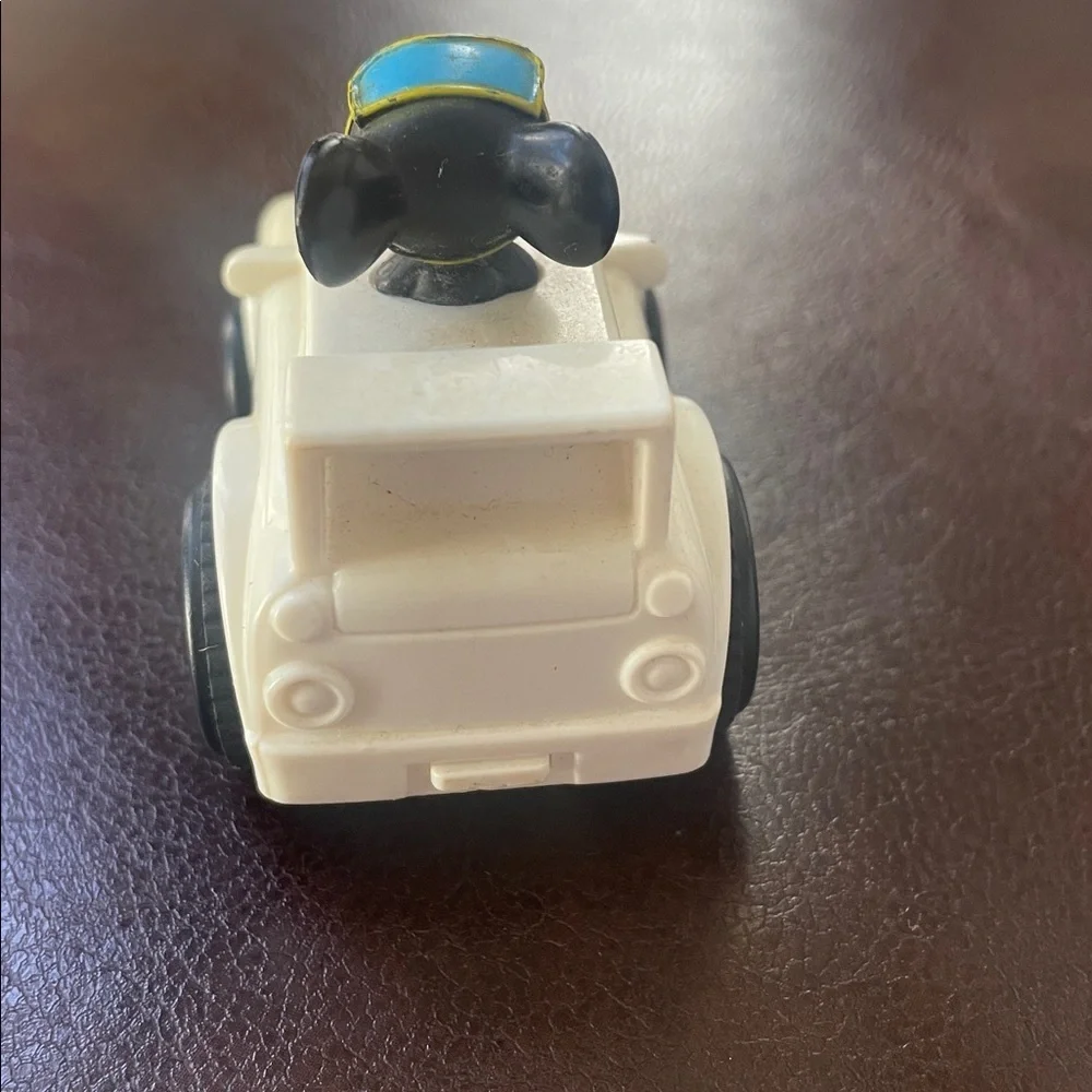 Character-Themed Toy Car - White and Red